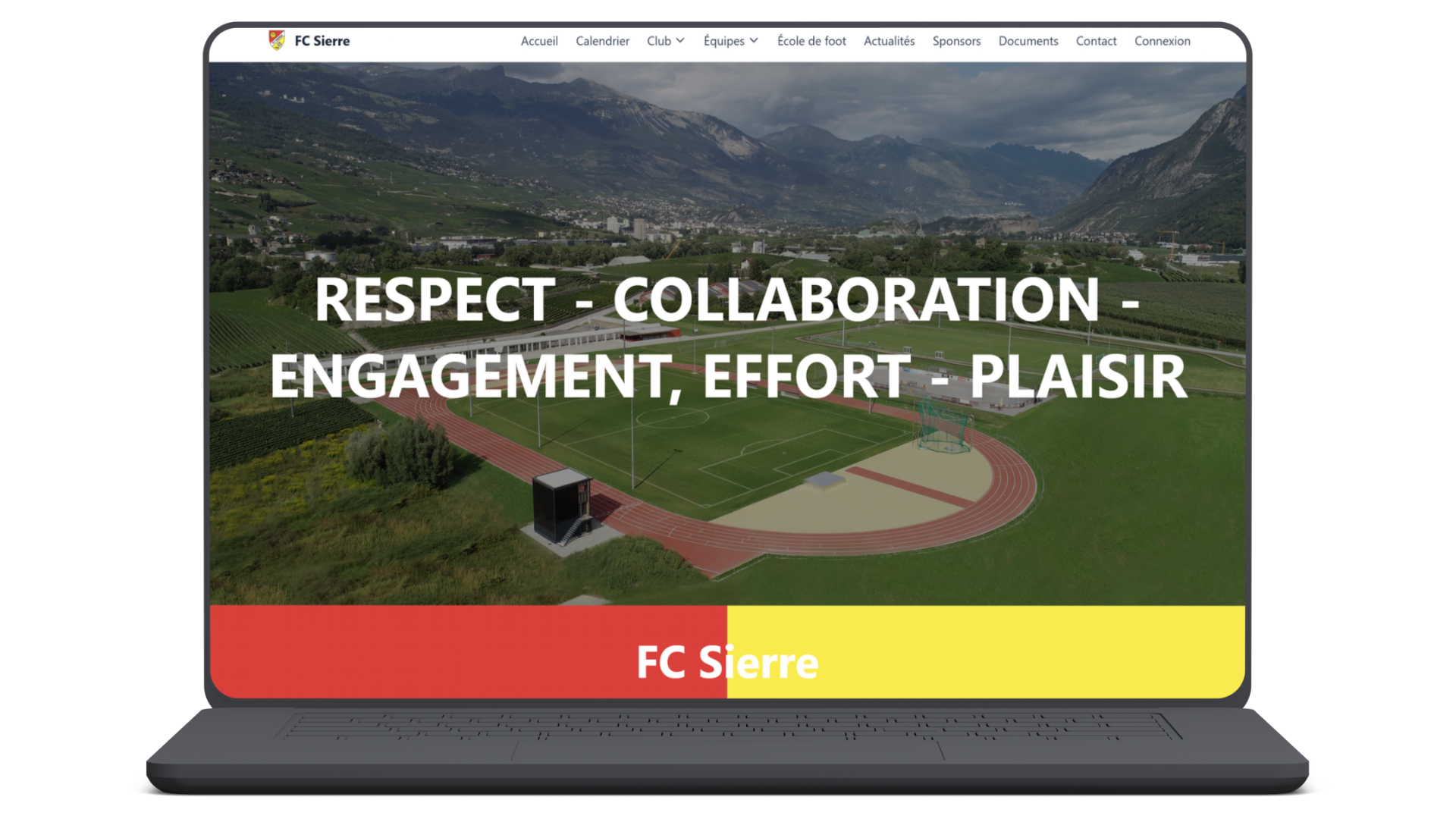 FC Sierre – Site All4Football (Next.js/Strapi)