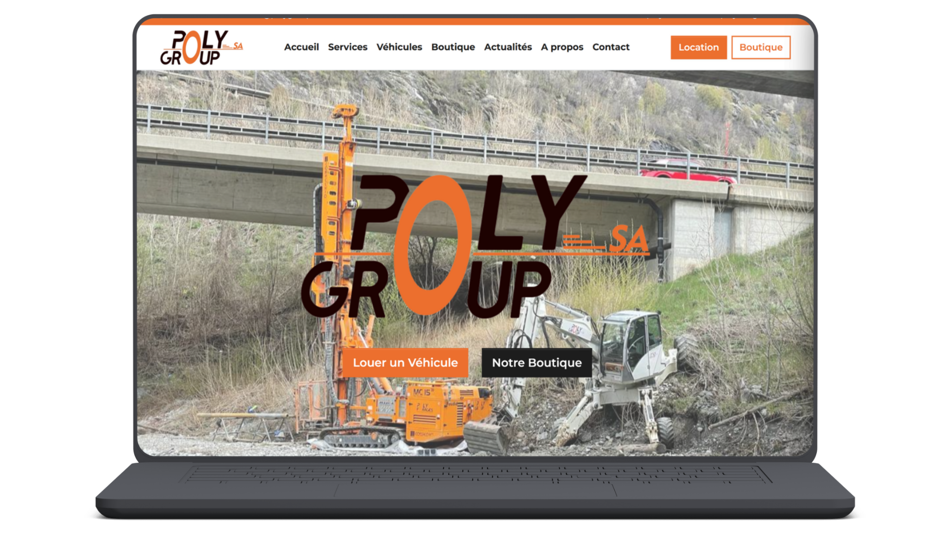 Polygroup SA – Site WordPress sur-mesure
